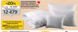 Auchan AUCHAN 3 RÉSZES PAPLAN ÉS PÁRNA ajánlat