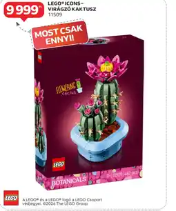 Auchan LEGO® ICONS™ VIRÁGZ KAKTUSZ ajánlat