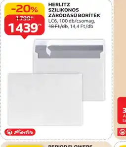 Auchan HERLITZ SZILIKONOS BORÍTÉK ajánlat