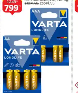Auchan VARTA LONGLIFE ELEM ajánlat