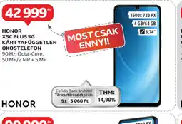 Auchan HONOR XSC PLUS 5G OKOSTELEFON ajánlat