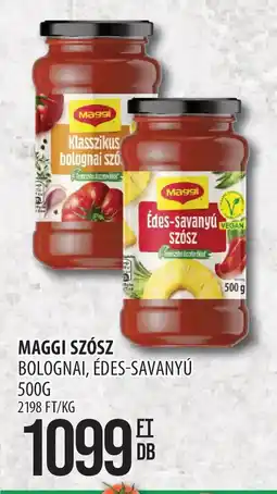 Coop Maggi szósz ajánlat