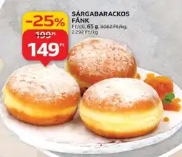 Auchan Sárgabarackos Fánk ajánlat