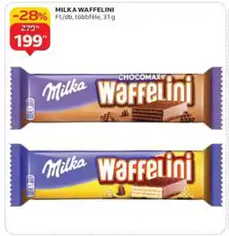 Auchan MILKA Waffelini ajánlat