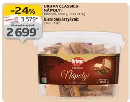 Auchan Urban Classics Nápolyi ajánlat
