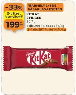 Auchan KITKAT 2 FINGER ajánlat