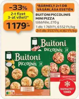 Auchan BUITONI PICCOLINIS MINI PIZZA ajánlat