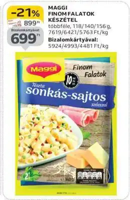 MAGGI FINOM FALATOK KÉSZÉTEL