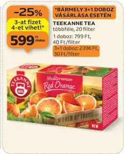 Auchan TEEKANNE TEA ajánlat