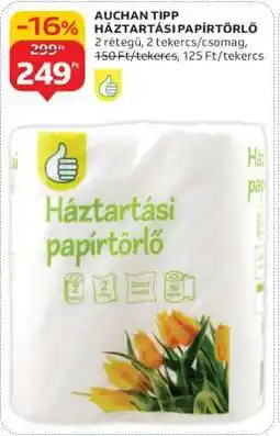 Auchan Auchan Tipp Háztartási Papírtörlő ajánlat