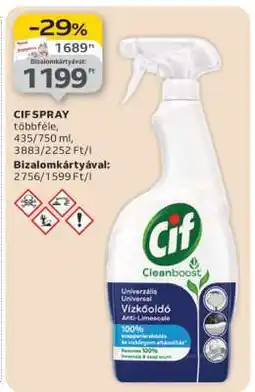 Auchan CIF SPRAY ajánlat