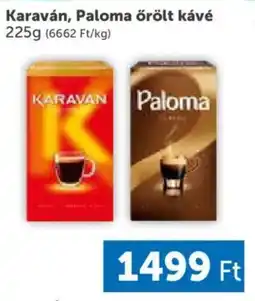 PRIVÁT Karaván, Paloma őrölt kávé ajánlat