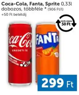 PRIVÁT Coca-Cola, Fanta, Sprite ajánlat