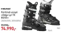 Intersport HEAD Férfi/női sícipő Edge Lyt TX 80/65 ajánlat