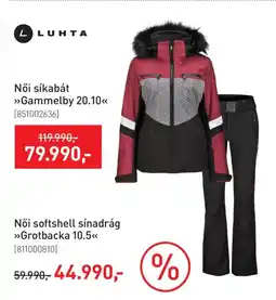 Intersport LUHTA Női softshell sínadrág Grotbacka 10.5 ajánlat