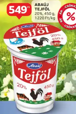 Auchan Abaúj tejföl ajánlat