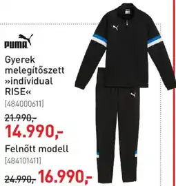 Intersport PUMA Felnőtt modell ajánlat