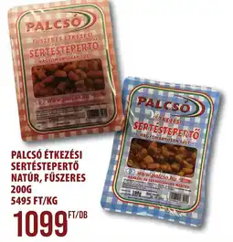 Coop Palcsó étkezési sertéstepertő natúr, fűszeres ajánlat