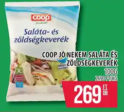 Coop Coop jó nekem saláta és zöldségkeverék ajánlat