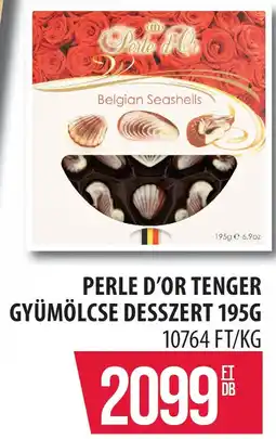 Coop Perle d'Or Tenger gyümölcse desszert ajánlat