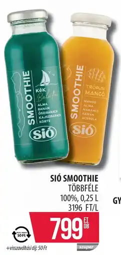 Coop Sió Smoothie ajánlat