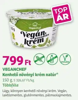 Herbaház VEGANCHEF Kenhető növényi krém natúr ajánlat
