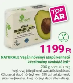 Herbaház NATURALE Vegán növényi alapú kenhető készítmény avokádó ízű ajánlat