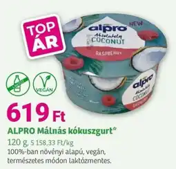 Herbaház ALPRO Málnás kókuszgurt ajánlat