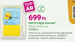 Herbaház GUSTO Vegan Gourmet ajánlat