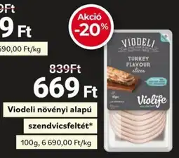 Herbaház Viodeli növényi alapú szendvicsfeltét ajánlat
