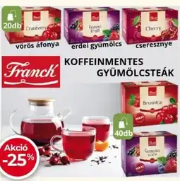 Herbaház Franch koffeinmentes gyümölcsteák ajánlat