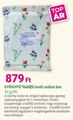 Herbaház GYÓGYFÜ Tüdőfű levél szálas tea ajánlat