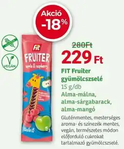 Herbaház FIT Fruiter gyümölcszselé ajánlat