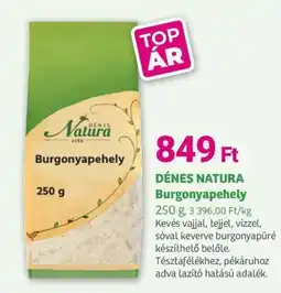 Herbaház DÉNES NATURA Burgonyapehely ajánlat