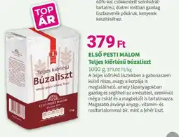 Herbaház ELSŐ PESTI MALOM Teljes kiőrlésű búzaliszt ajánlat