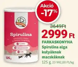 Herbaház FAR kutyáknak macskáknak KASKONYHA Spirulina alga ajánlat
