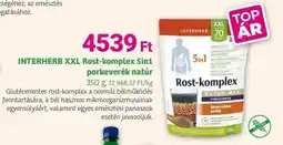 Herbaház INTERHERB XXL Rost-komplex 5in1 porkeverék natúr ajánlat
