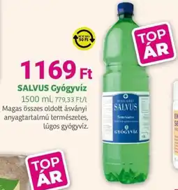 Herbaház SALVUS Gyógyvíz ajánlat