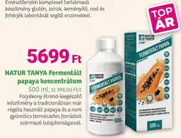 Herbaház NATUR TANYA Fermentált papaya koncentrátum ajánlat