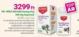 Herbaház DR. HERZ Máriatövismag olaj kapszula ajánlat