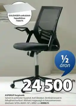 JYSK ASPERUP forgószék ajánlat