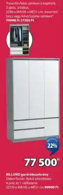JYSK BILLUND gardróbszekrény ajánlat