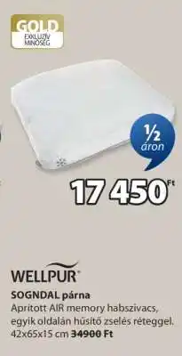 JYSK WELLPUR SOGNDAL párna ajánlat