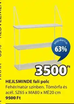 JYSK HEJLSMINDE fali polc ajánlat