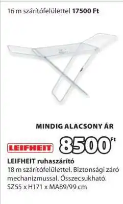 JYSK LEIFHEIT RUHASZÁRÍTÓ ajánlat