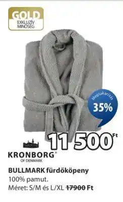 JYSK BULLMARK FÜRDŐKÖPENY ajánlat