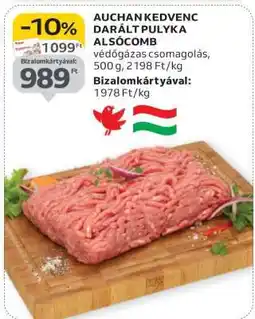 Auchan AUCHAN KEDVENC DARÁLT PULYKA ALSÓCOMB ajánlat