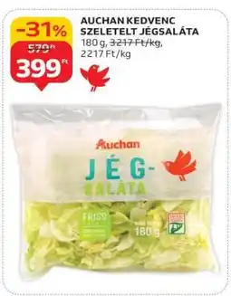 Auchan AUCHAN KEDVENC SZELETELT JÉGSALÁTA ajánlat
