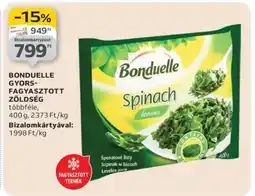 Auchan BONDUELLE GYORS-FAGYASZTOTT ZÖLDSÉG ajánlat