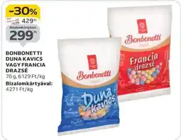 Auchan BONBONETTI DUNA KAVICS VAGY FRANCIA DRAZSÉ ajánlat